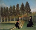 l’artiste peinture sa femme 1905 Henri Rousseau post impressionnisme Naive primitivisme